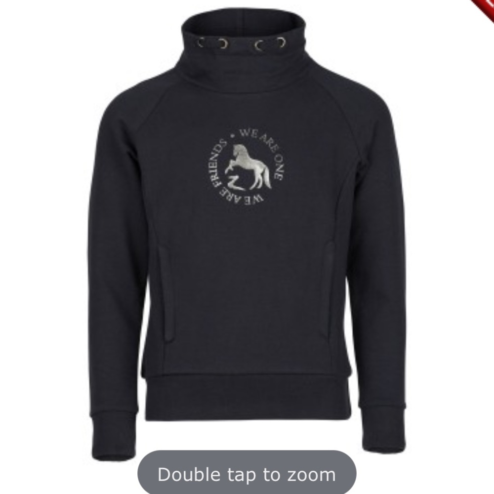 Horze Elinor high collar kids sweatshirt